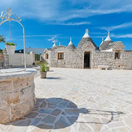 Villa Trulli Colebe Con Piscina *