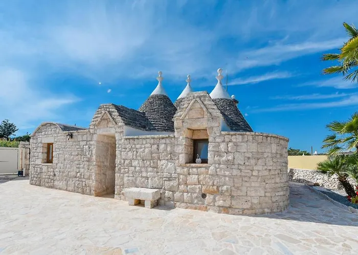 Trulli Colebe Con Piscina